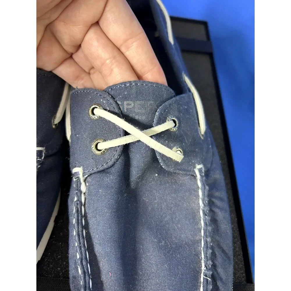Sperry Mens Blue Top-Sider Boat Shoe Sz 12 Preppy Nautical Classic Coastal Vacay